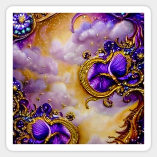 Purple Iris - Botanicals 10 Sticker